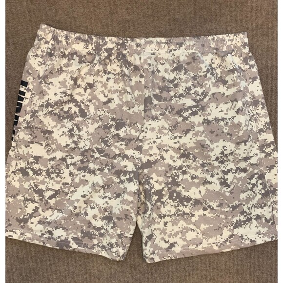 US Army Shorts Mens 3XL Digital Camo Performance Athletic Fleece Workout PT Gym - Picture 2 of 10